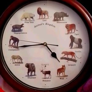 Animal Kingdom Clock Sounds